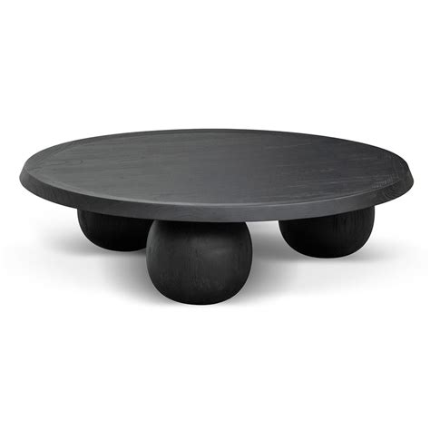 CCF8283-NI 100cm Elm Ball Coffee Table - Fu... | Calibre Furniture