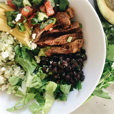 STEAK BURRITO BOWLS | The Healthy Hunter