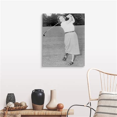 Patty Berg playing golf in 1951 Wall Art, Canvas Prints, Framed Prints ...