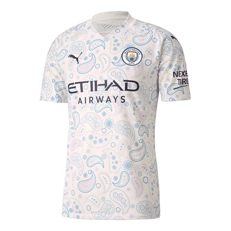 Camiseta de Futbol Tercera Equipación Manchester City 2020/21 para ...