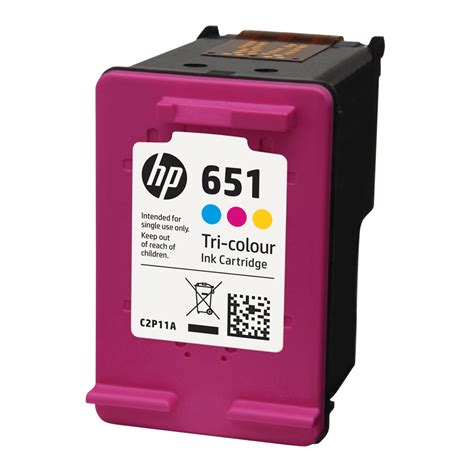 HP 651 Tri-color Original Ink Advantage (C2P11AE) - The Inkdrop