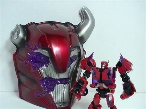 SDCC 2012 Terrorcon Cliffjumper | Transformers Prime review - YouTube