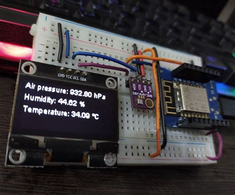 Weather Station Using Wemos D1 Mini, BME280 and Sensate. : 6 Steps ...