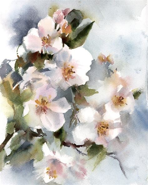 This item is unavailable - Etsy | Floral watercolor paintings, Blossoms ...