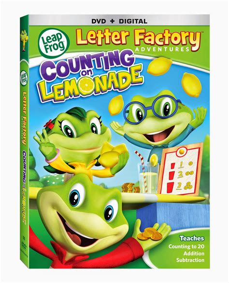 LeapFrog Letter Factory Adventures: Counting on Lemonade DVD #Review ...