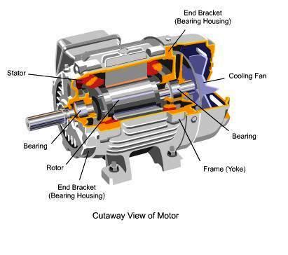 Electrical Motors Basic Components ~ Electrical Knowhow