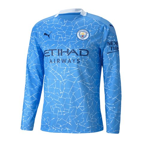 Manchester City Jersey Custom Home Soccer Jersey 2020/21