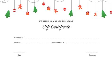 Free Google Slides Christmas Gift Template PowerPoint