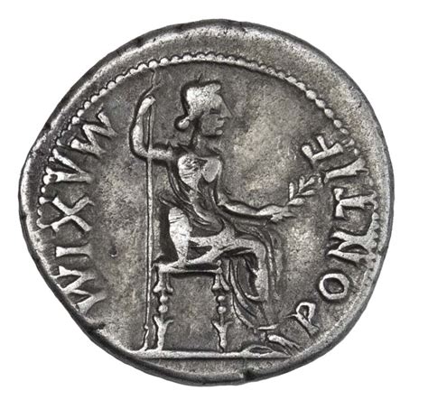 Tiberius, Silver Denarius | Baldwin's