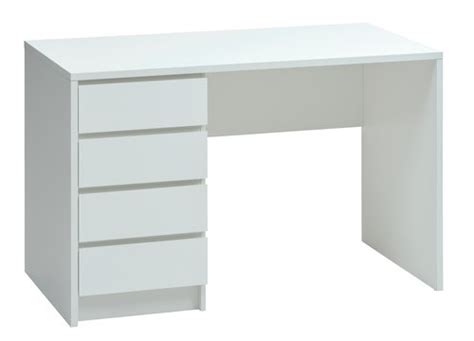 Desk LIMFJORDEN 60x120 4 drawers white | JYSK