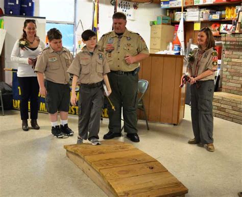 Scouts celebrate with Arrow of Light and Crossover ceremony – Vinton ...