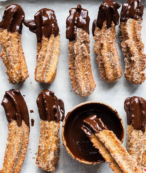 Chai Spiced Churros with Chocolate Sauce by thefeedfeed | Quick & Easy ...