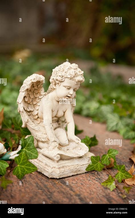 Baby Boy Angel Statue