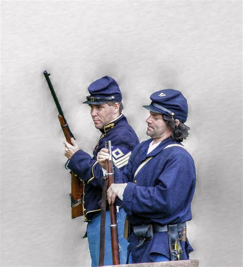 Union Civil War Soldiers Photograph by Randy Steele