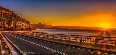 Sunrise over Sea Cliff Bridge - Wollongong, NSW | Beautiful sunrise ...