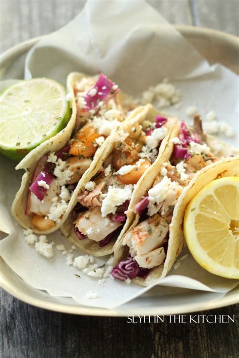 Mahi-Mahi Fish Tacos | Slyh in the Kitchen