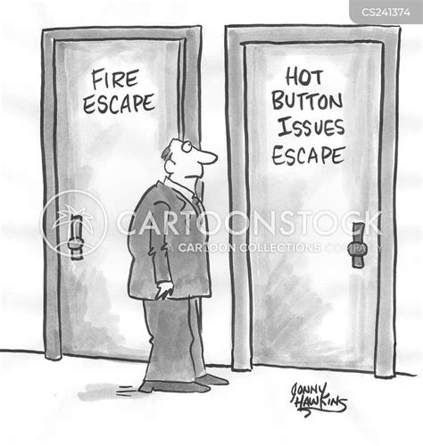 Fire Escape Cartoons and Comics - funny pictures from CartoonStock