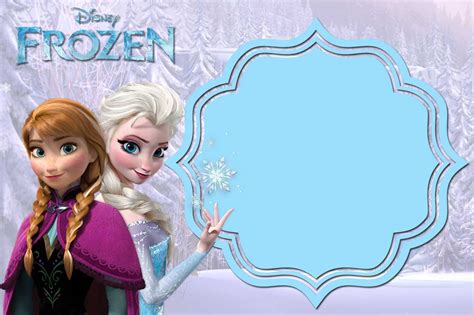 Free Frozen Invitation Templates