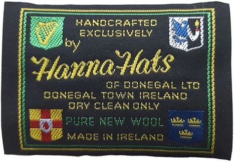 Hanna Hats of Donegal Irish Wool Tweed Hat Fisherman Skipper Cap Made ...