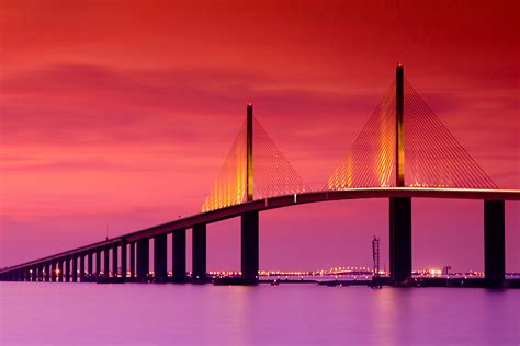 Tampa Florida Vacations | Visit Tampa Bay | Sunshine skyway bridge ...