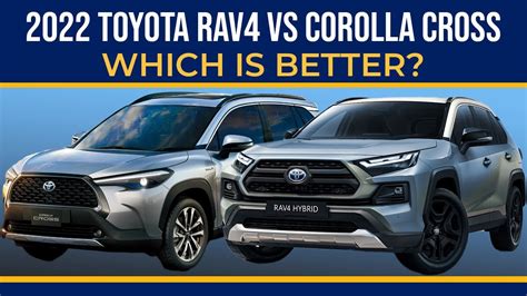 The 2022 Toyota RAV4 vs. 2022 Toyota Corolla Cross! Which SUV Is BETTER ...