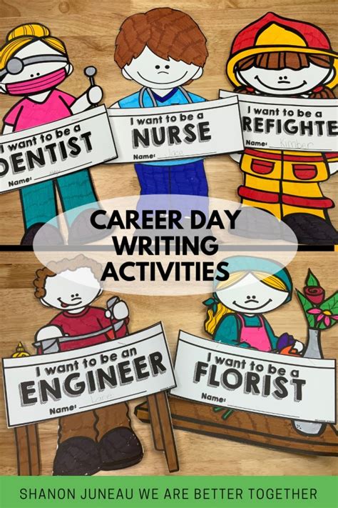 Career Day Writing Activities for Elementary Students - We Are Better ...