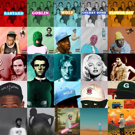 Every Tyler, The Creator Album Cover In The Style of Every Tyler, The ...