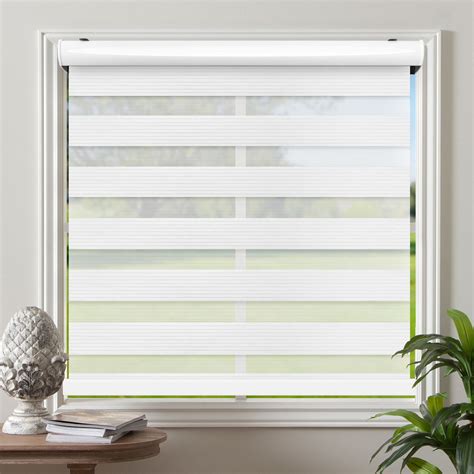 Motorized Zebra Blinds Roller Blinds Double Window Shades Roller Blinds ...