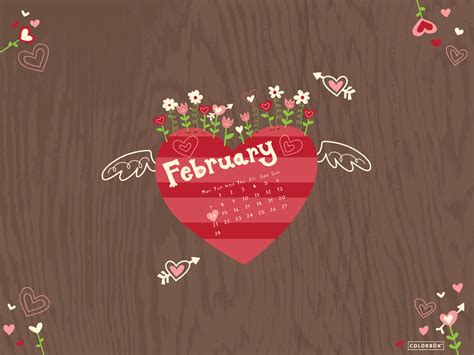 February Wallpaper - wallpaper