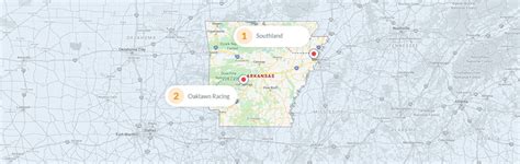 Arkansas Casinos: Map of Top Gambling Destinations