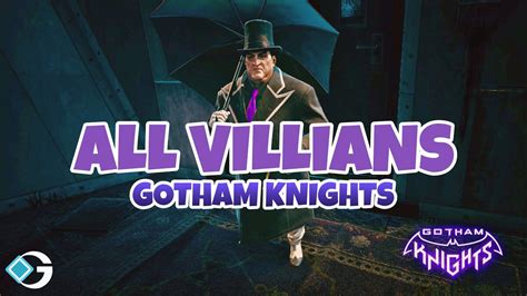 Gotham Knights: All Villains - GameRiv