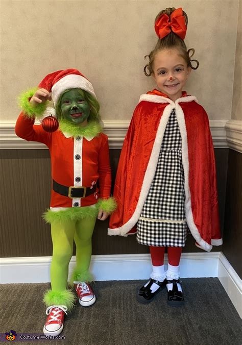 Mr.Grinch & Cindy Lou Who Costume