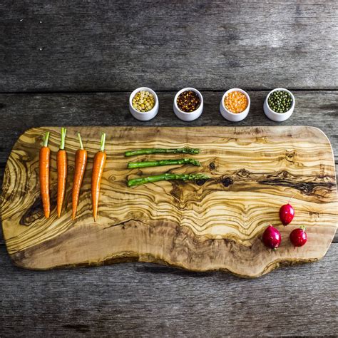 olive wood serving/carving board by the rustic dish ...