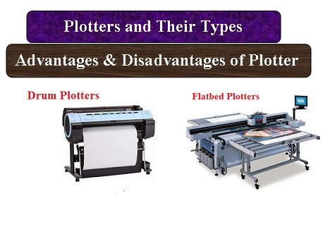 Plotters and Their Types ,Advantages & Disadvantages of Plotter ...