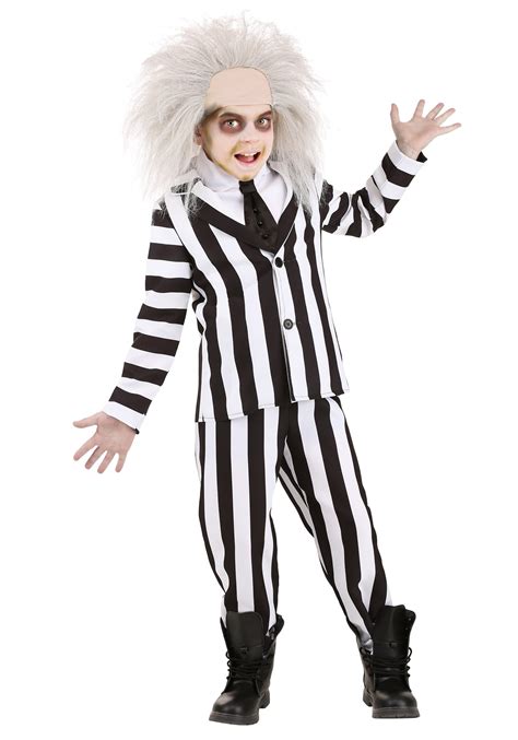 Kid's Beetlejuice Suit Costume | Child Movie Costumes