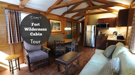 Walt Disney World's Fort Wilderness Cabins Tour - YouTube