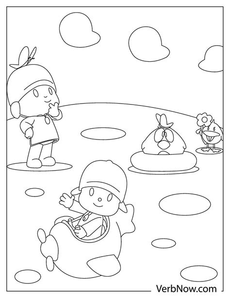 Free POCOYO Coloring Pages for Download (Printable PDF)