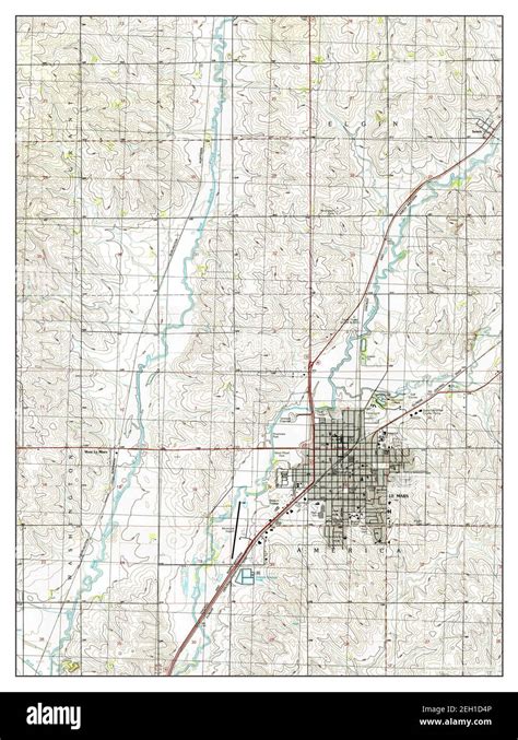 Le Mars, Iowa, map 1985, 1:24000, United States of America by Timeless ...