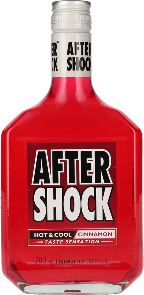 Aftershock Red Hot and Cool Cinnamon Vodka 70 cl : Amazon.fr: Epicerie