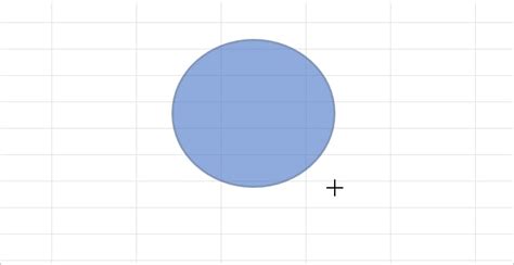 How to Draw a Circle in Excel