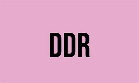 What Does Ddr Mean? - Meaning, Uses and More - FluentSlang