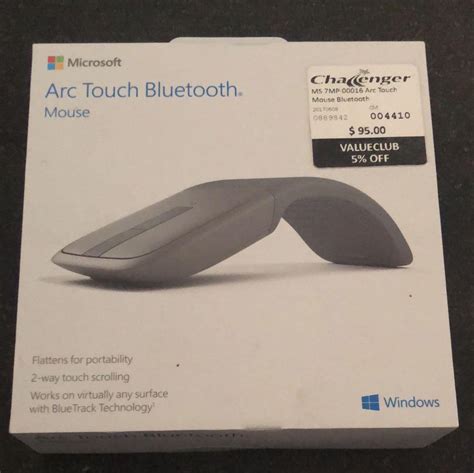 Microsoft Arc Touch Bluetooth Mouse, Computers & Tech, Parts ...