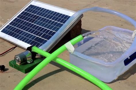 Video: Build Your Own Solar Powered Water Pump!