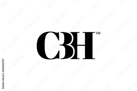 CBH Logo Branding Letter. Vector graphic design. Useful as app icon ...