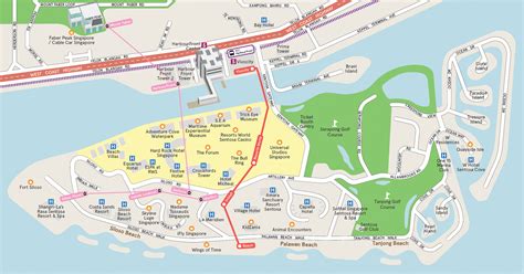 Map of Sentosa (ii) — TAM WAI HONG