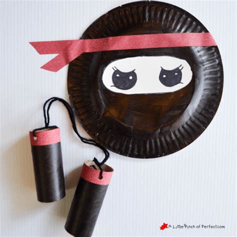 10 Nimble Ninja Crafts for Kids