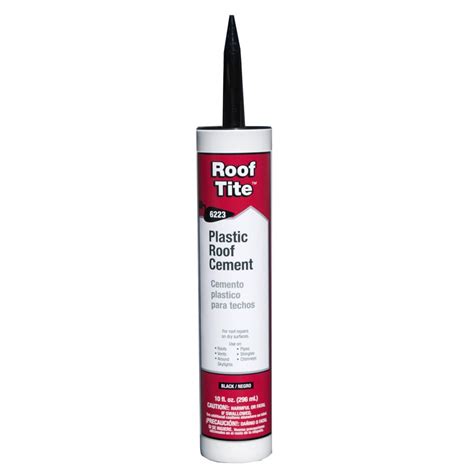 Roof Tite 10-fl oz Waterproofer Cement Roof Sealant at Lowes.com