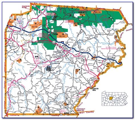 Map Of Downtown Clearfield Pa | prosecution2012