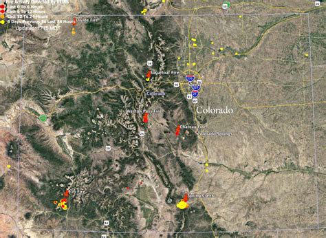 Map Of Boulder Colorado Wildfires – Warehouse of Ideas