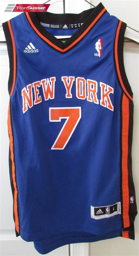 Adidas NBA New York Knicks #7 Carmello Anthony Home Jersey Youth Medium ...